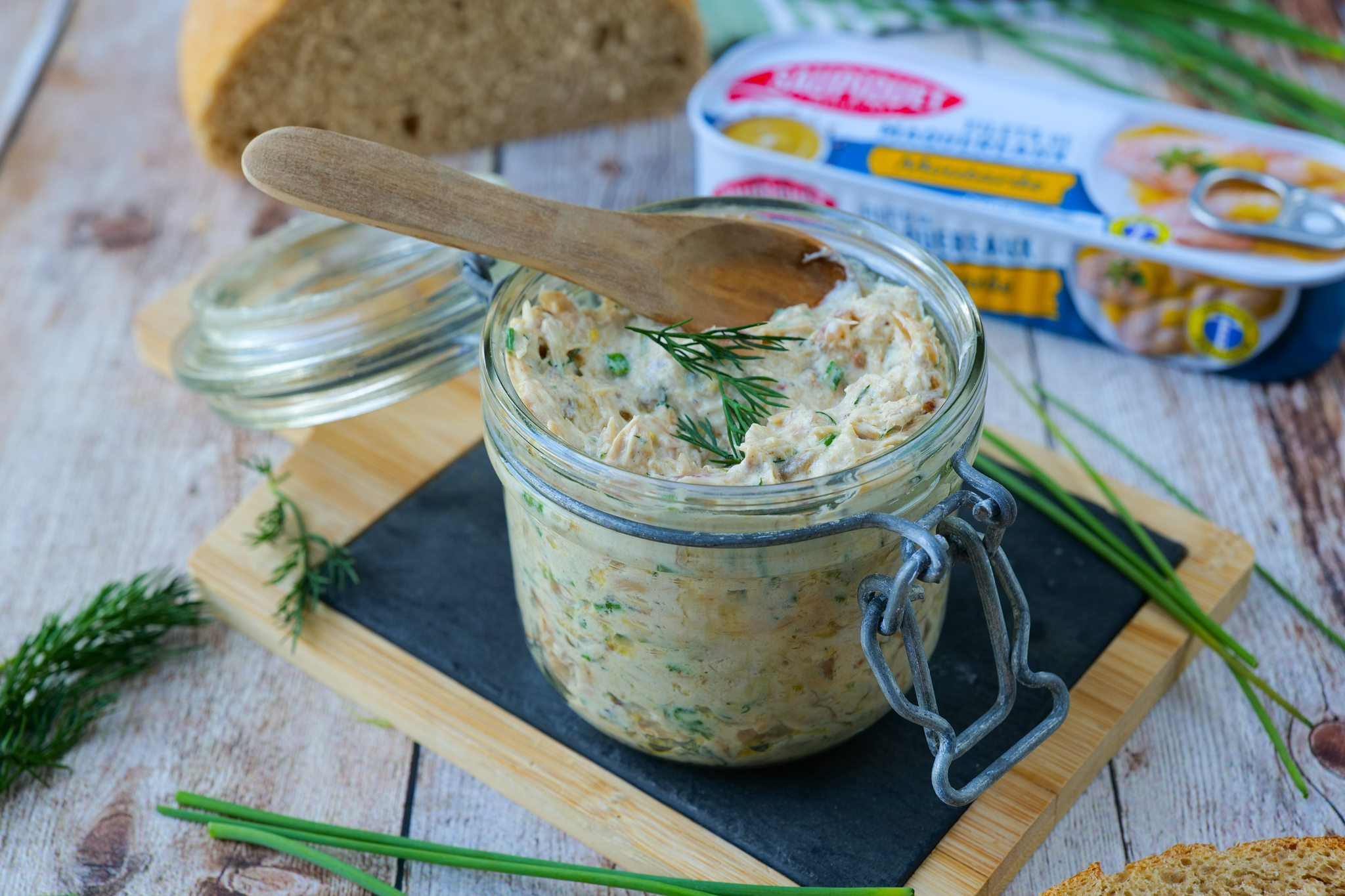 Rillettes Healthy Aux Filets De Maquereaux La Moutarde Saupiquet