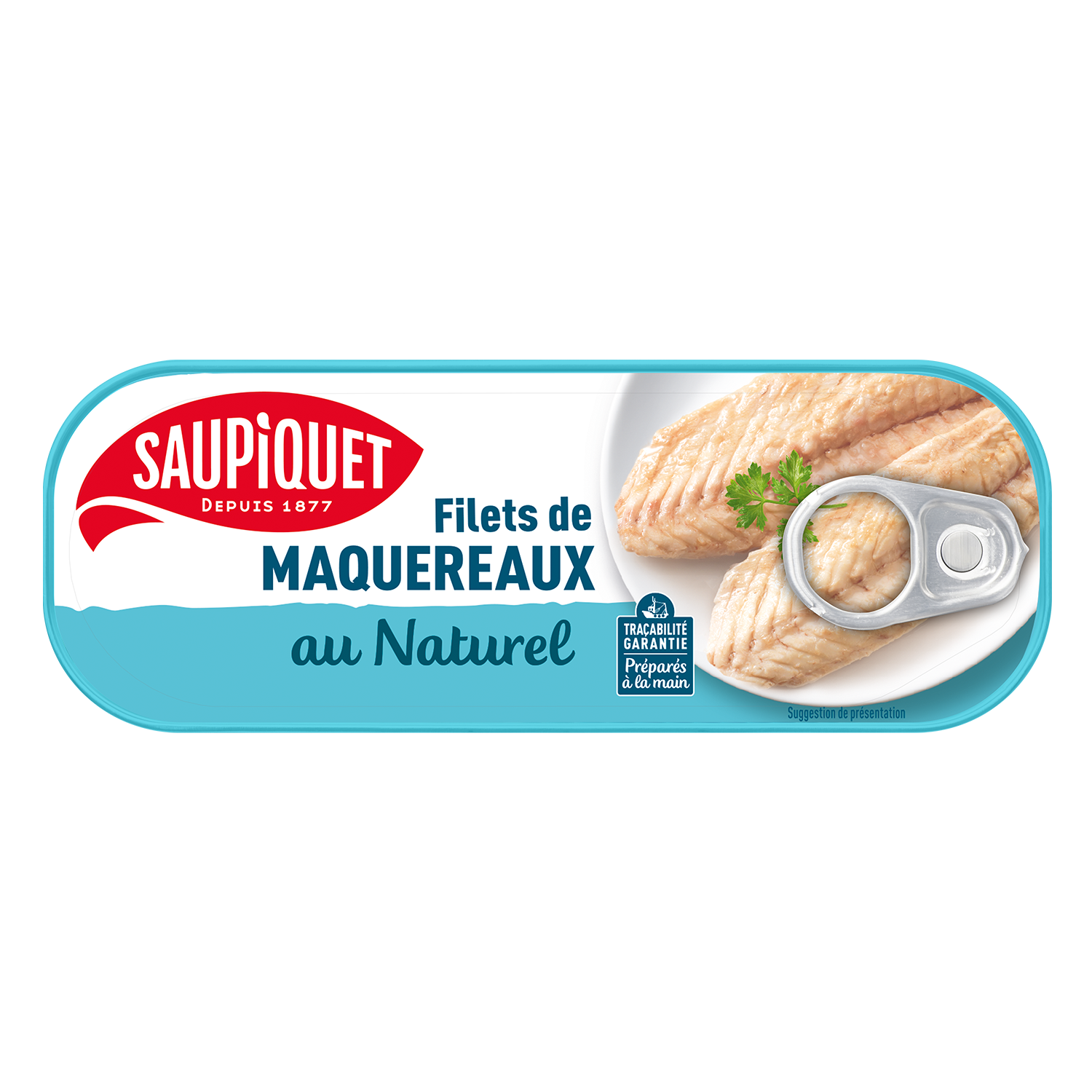 Filets de maquereaux au naturel