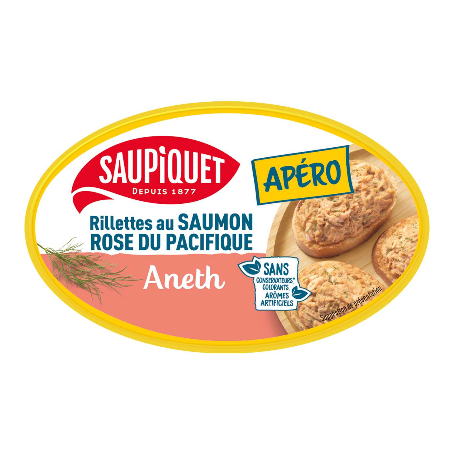 Rillettes de saumon aneth